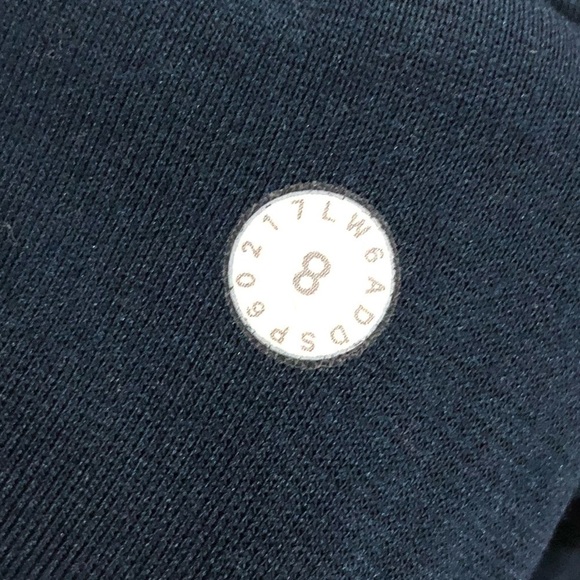 Lululemon Train Times Crop 17" Midnight Navy Athletic Crop Pants 8 - Picture 6 of 6